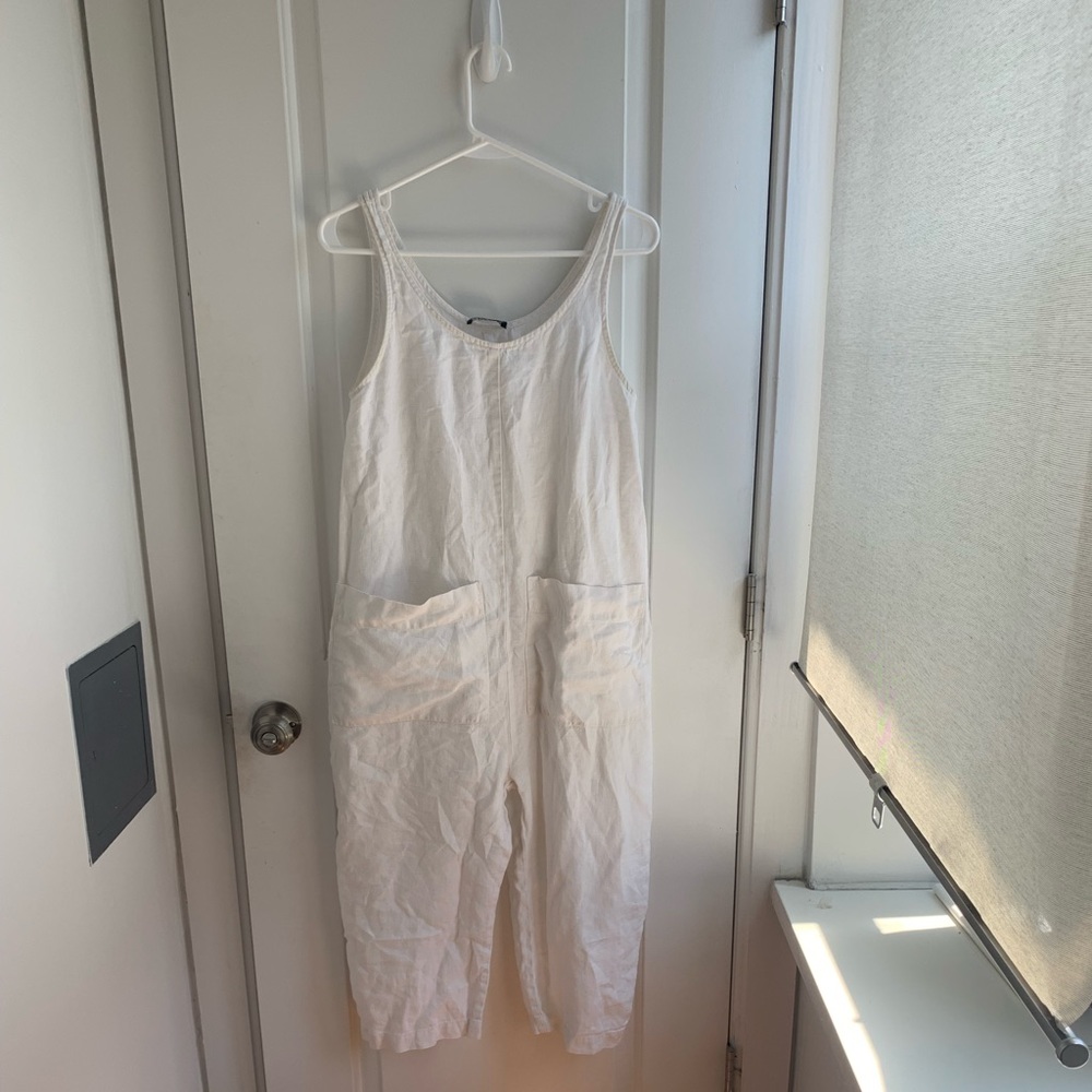 Ilana Kohn White Linen Jumper